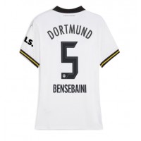 Zenski Nogometni Dres Borussia Dortmund Ramy Bensebaini #5 Rezervni 2024-25 Kratak Rukav